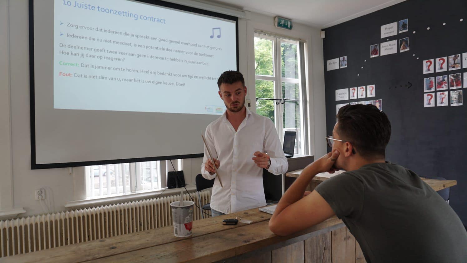 Salestraining bij Brand Solutions